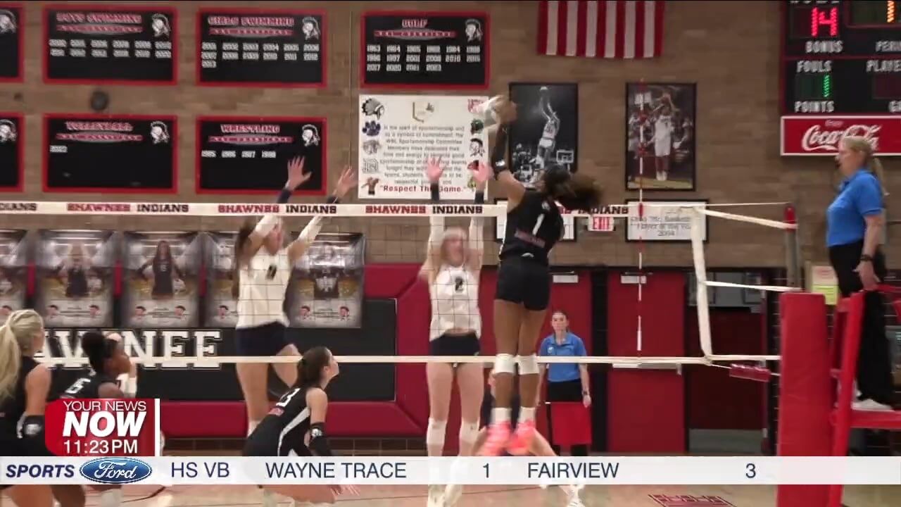 Shawnee sweeps Ottawa-Glandorf at Lappin Gymnasium to claim WBL title